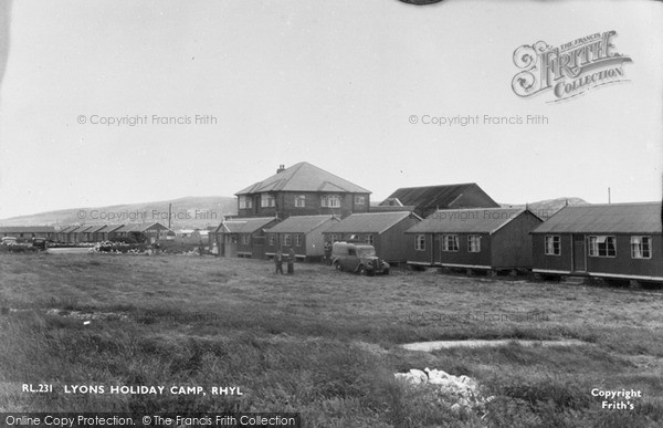 Photo of Rhyl, Lyons Holiday Camp c.1955