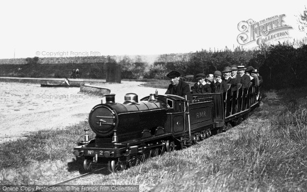 Photo of Rhyl, Miniature Railway, Marine Lake c.1920