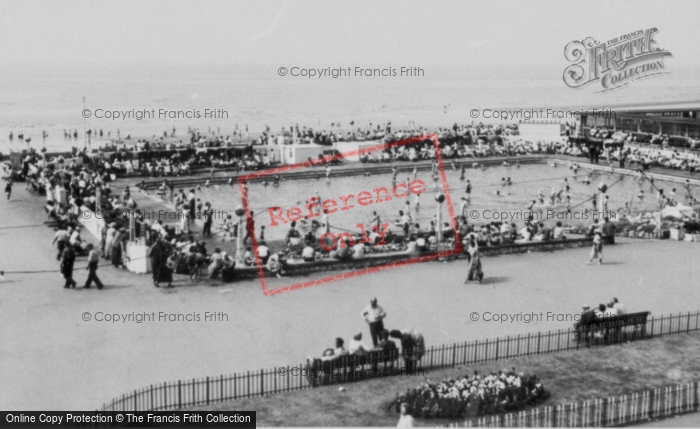 Photo of Rhyl, Paddling Pool c.1955