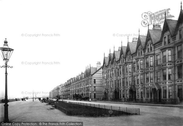 Photo of Rhyl, Parade 1895