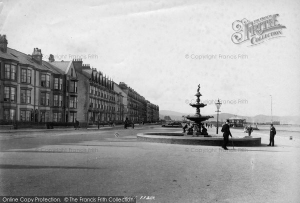 Photo of Rhyl, Parade West 1895