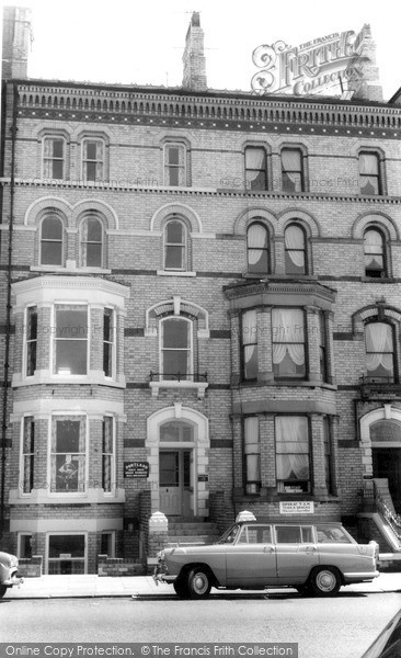 Photo of Rhyl, Portland Guest House c.1965