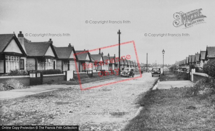 Photo of Rhyl, Ridgeway Avenue c.1955