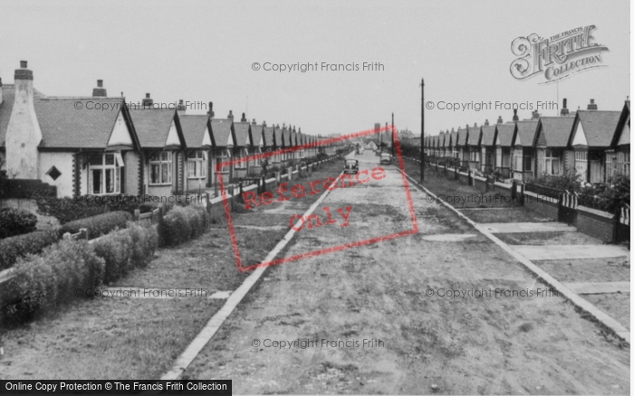 Photo of Rhyl, Ridgway Avenue c.1955