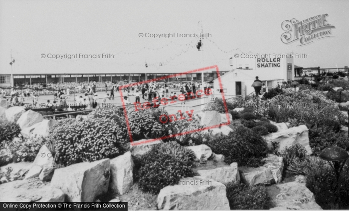Photo of Rhyl, Rock Gardens And Roller Skating c.1955
