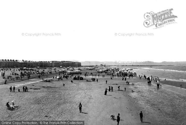 Photo of Rhyl, Sands 1890