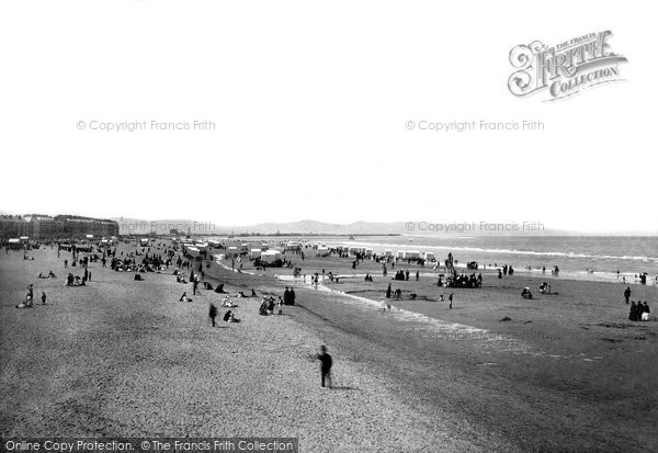Photo of Rhyl, Sands 1890
