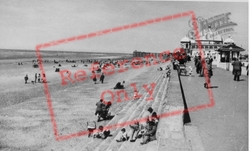 Sands And Promenade c.1950, Rhyl
