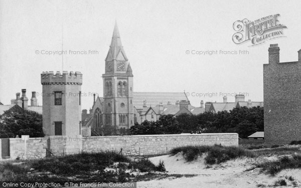 Photo of Rhyl, St Thomas' Church 1891