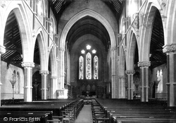 St Thomas' Church, Interior 1890, Rhyl