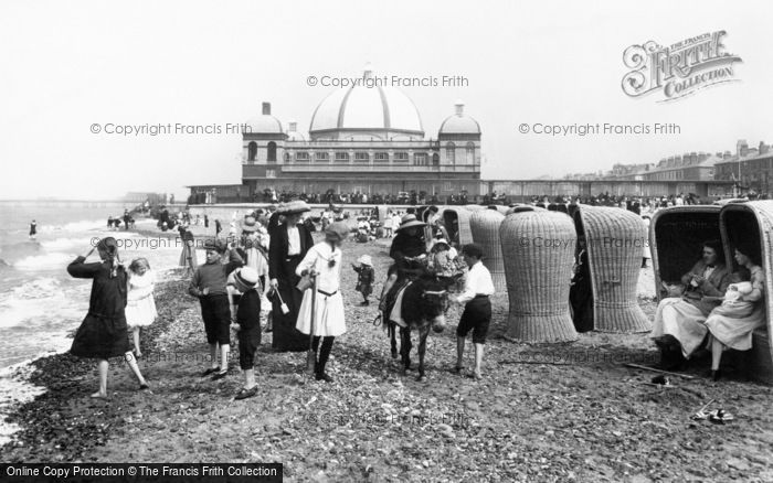 Photo of Rhyl, The Beach And The Pier 1913