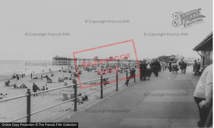 Photo of Rhyl, The Beach c.1965