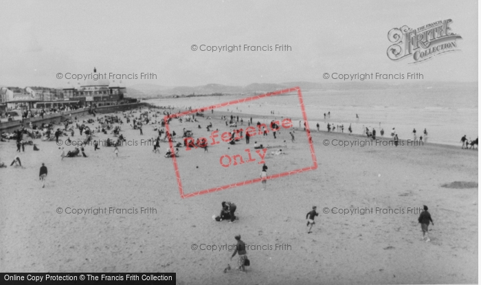 Photo of Rhyl, The Beach c.1965