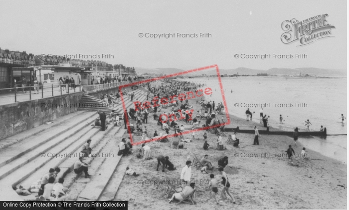 Photo of Rhyl, The Beach c.1965