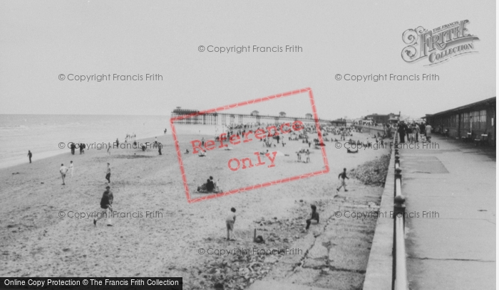 Photo of Rhyl, The Beach c.1965