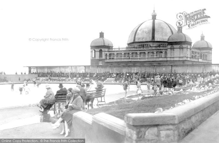 Photo of Rhyl, The Children's Paddling Pool c.1930
