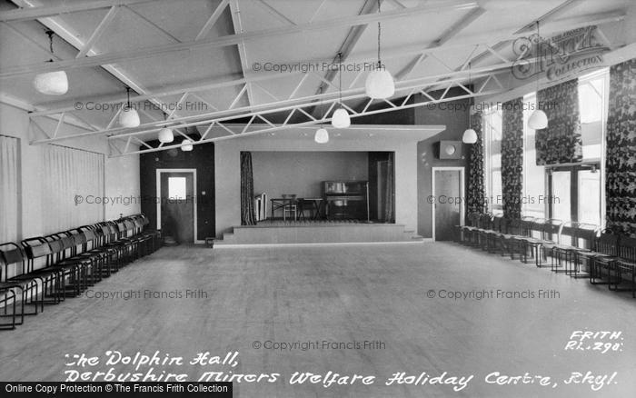 Photo of Rhyl, The Dolphin Hall, Derbyshire Miners Welfare Holiday Centre c.1960