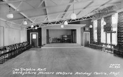 The Dolphin Hall, Derbyshire Miners Welfare Holiday Centre c.1960, Rhyl