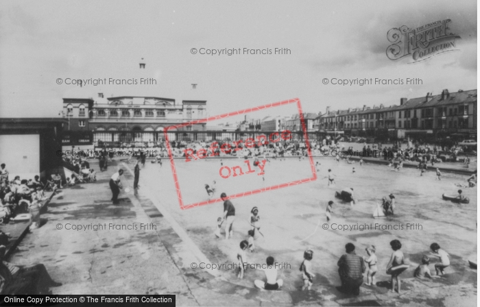 Photo of Rhyl, The Paddling Pool c.1965