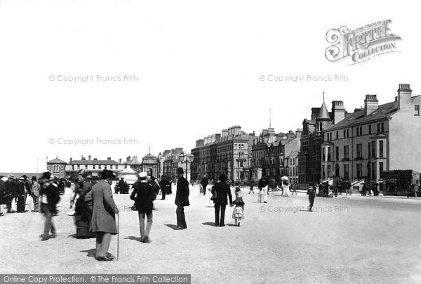 Photo of Rhyl, The Promenade 1890