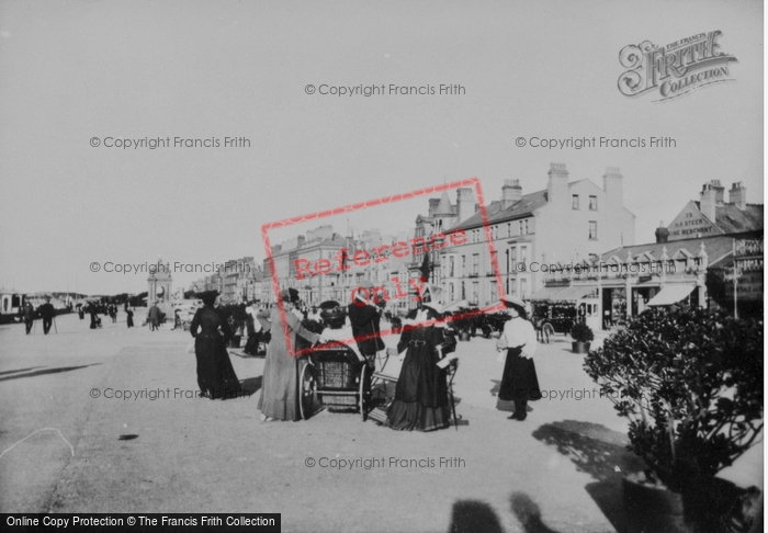 Photo of Rhyl, The Promenade 1906