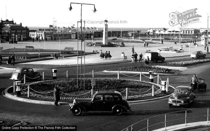 Photo of Rhyl, The Roundabout c.1955