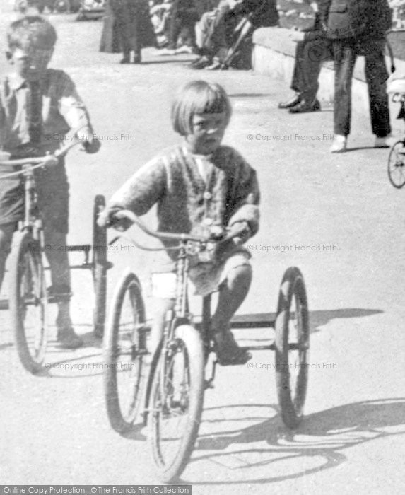 Photo of Rhyl, Tricycle c.1925
