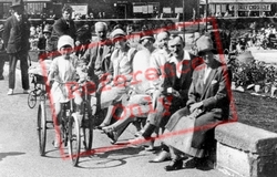 Tricycle On The Promenade c.1920, Rhyl