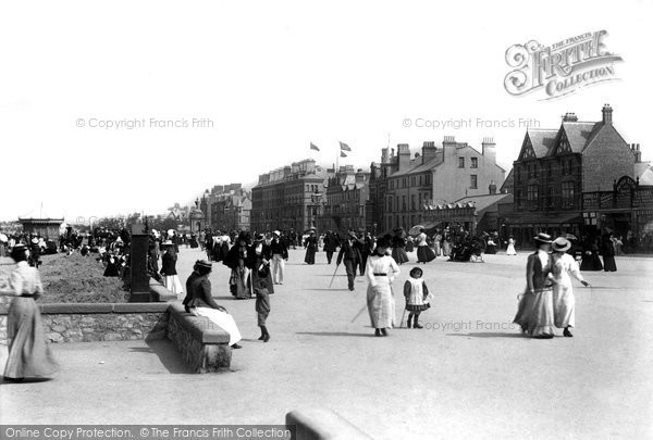 Photo of Rhyl, West Parade 1900