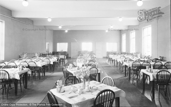 Photo of Rhyl, Ymca Glan Morfa, The Dining Room 1952