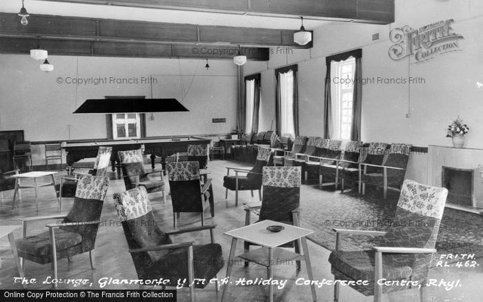 Photo of Rhyl, Ymca Glanmorfa, Lounge c.1965