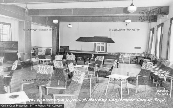 Photo of Rhyl, Ymca Glanmorfa, Lounge c.1965