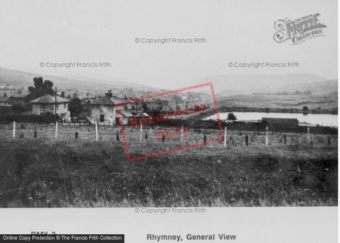 Photo of Rhymney, General View c.1950