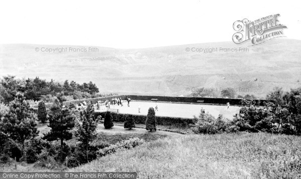 Photo of Rhymney, Park, The Bowling Green c.1955