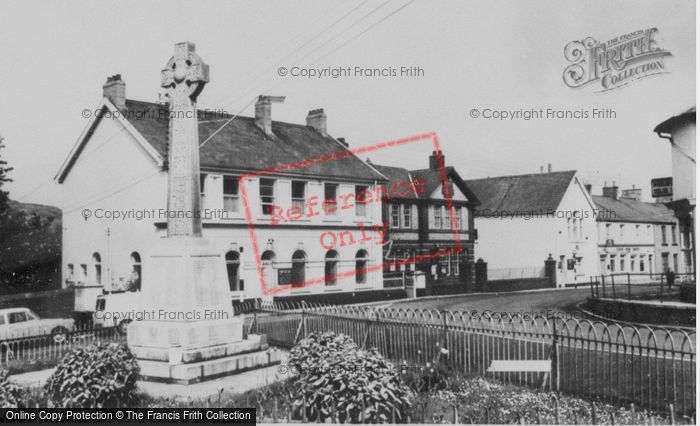 Photo of Rhymney, The Memorial c.1965
