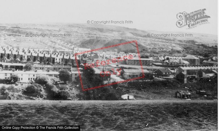 Photo of Rhymney, The Valley c.1955