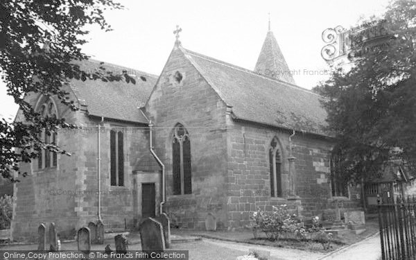 Photo of Ribbesford, The Church c.1965