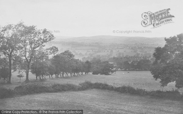 Photo of Ribble Valley, The View From Greendale Hotel 1921