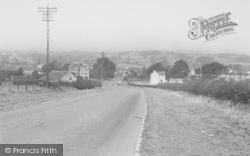 Blackburn Road c.1960, Ribchester