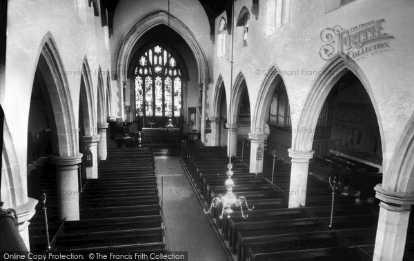 Photo of Ribchester, Church Interior c.1960