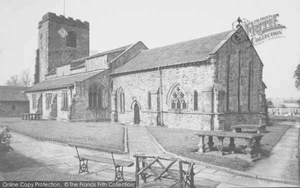 Photo of Ribchester, St Wilfrid's Church c.1960