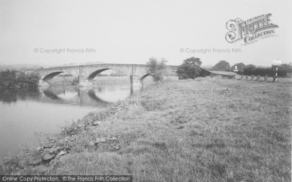 Photo of Ribchester, The Bridge c.1960