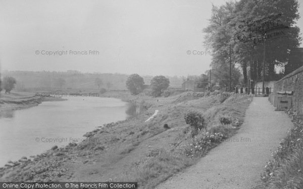 Photo of Ribchester, The River Path c.1955