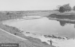 The River Ribble c.1955, Ribchester