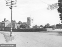 Church Corner c.1955, Riccall