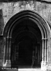 Church, Norman Doorway c.1955, Riccall