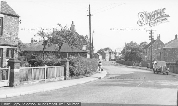 Photo of Riccall, Silver Street c.1955