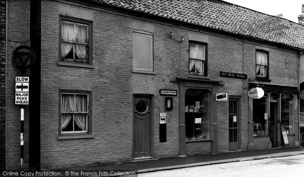 Photo of Riccall, The Post Office c.1955