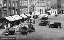 Cars In The Market Place 1929, Richmond