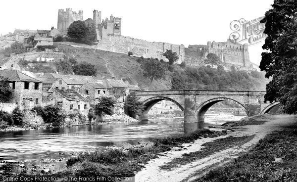 Photo of Richmond, Castle And Bridge 1929